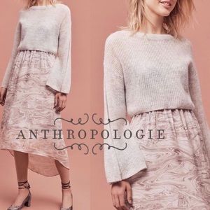 Anthropologie Sleeping on Snow Alpaca Wool Sweater